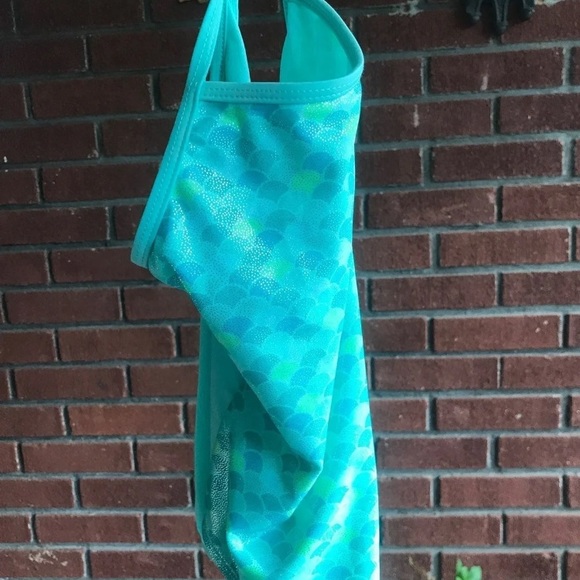 Aqua Mint Swimsuit - size L/ H(10-12 - Picture 9 of 10